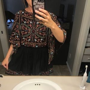 NWT Free people embroidered dress